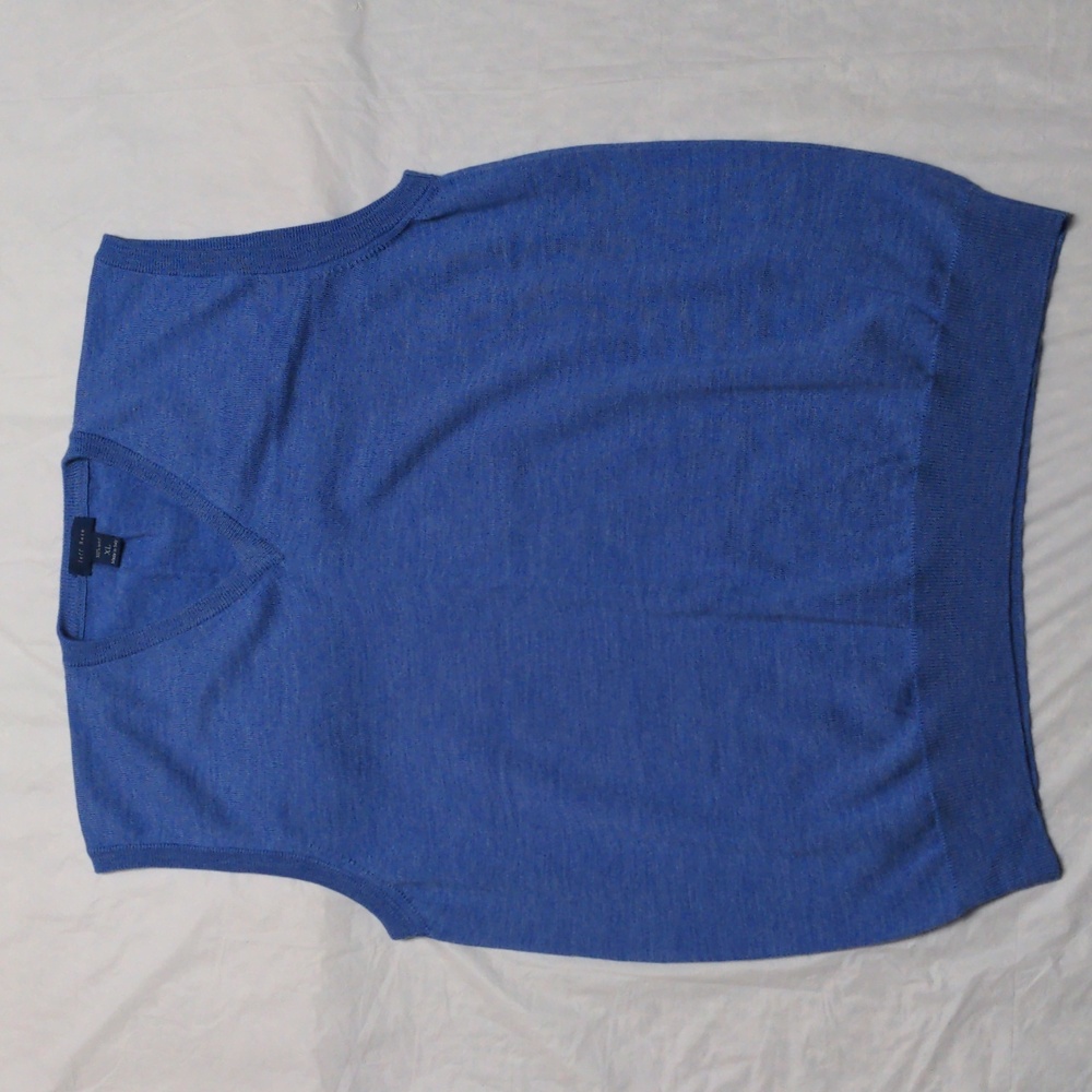 Jeff Rose Made In Italy 100% Wool Sweater Vest Preppy Golf Size XL